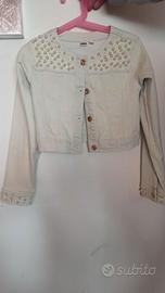 Giacca jeans bambina