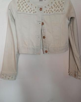 Giacca jeans bambina