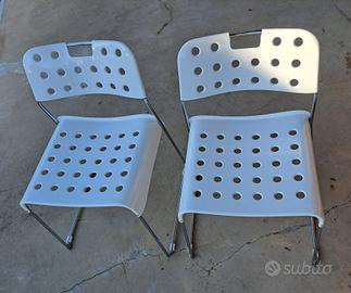 Coppia di sedie OMSTAK vintage 