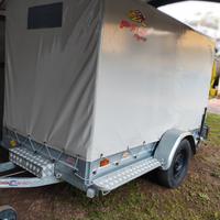 Carello rimorchio chiuso