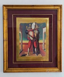Quadro Giorgio de Chirico "Il Trovatore"