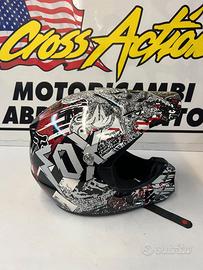 CASCO FOX USATO CARBONIO TG M