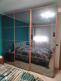 camera da letto La Falegnami in ciliegio