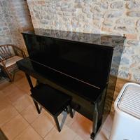 Pianoforte verticale W. Krauser nero lucido