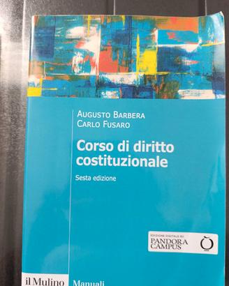 MANUALE DI DIRITTO COSTITUZIONALE BARBERA-FUSARO