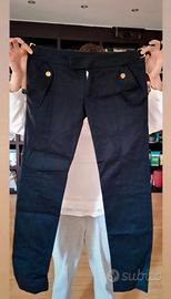 DONDUP PANTALONE NERO SARTORIALE