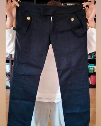 DONDUP PANTALONE NERO SARTORIALE