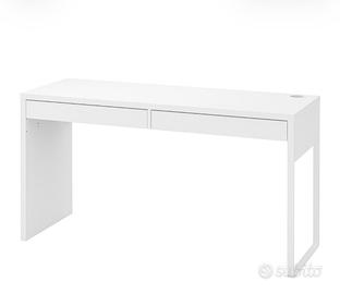 Scrivania bianca Micke 142x50