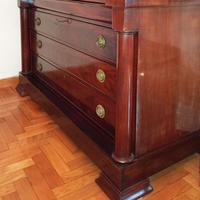 Cassettone stile Impero in Mogano