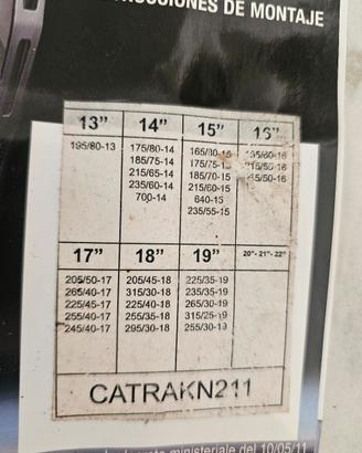 Catene neve Maggi Trak 211 – MAI USATE