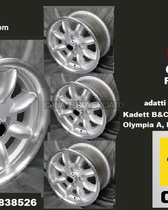 Cerchi minilite 6x13 et13 4x100 opel