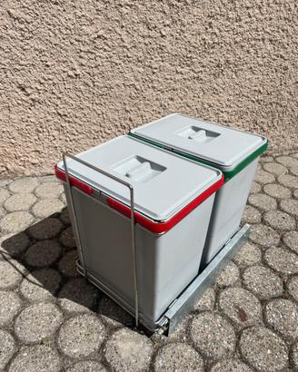 Pattumiere cucina da incasso