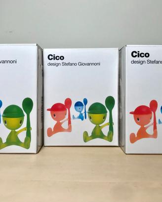 Alessi 3 portauovo di design "Cico" (nuovi!)