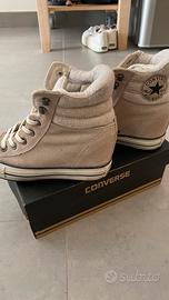 Converse con zeppa incorporata originali