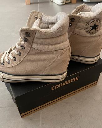 Converse con zeppa incorporata originali