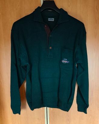 Maglione polo club Martini Racing anni 80 verde