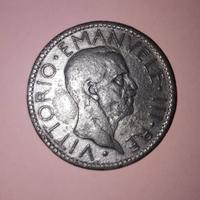 monete Regno d'Italia 20 lire 1928 littore BB