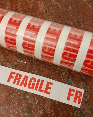 Rotoli nastro adesivo FRAGILE 48x66