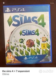 the sims 4 + 7 espansioni