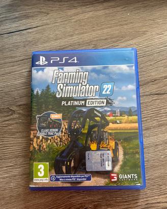Farming simulator 22 Platinum edition per ps4