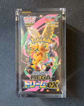 Pokemon megadream ex box sealed + teca