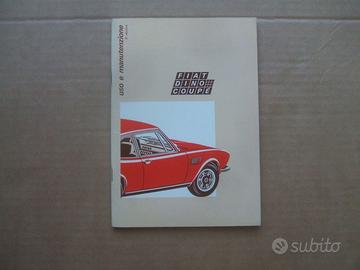 USO E MANUTENZIONE AUTO FIAT DINO COUPE' 2400 1971