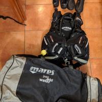 GAV CRESSI AERO QUEEN TAGLIA XS BORSA MARES  stiva