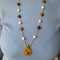 Collana artigianale "Sole d'Oriente"