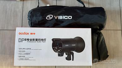 Flash DP600III + Softbox 90 + godox2xt + altro