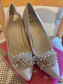 Scarpa donna rosa cipria 40