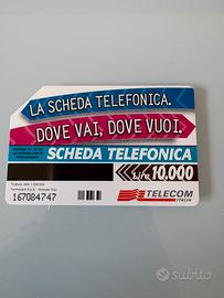 La scheda telefonica, dove vai, dove vuoi