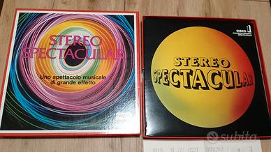 Cofanetto 8 LP STEREO SPECTACULAR generi vari 1980