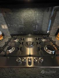 Piano cottura a gas 5 fuochi rex electrolux