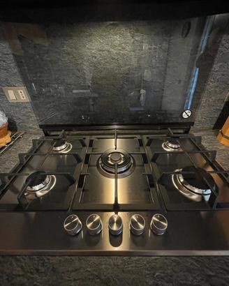 Piano cottura a gas 5 fuochi rex electrolux
