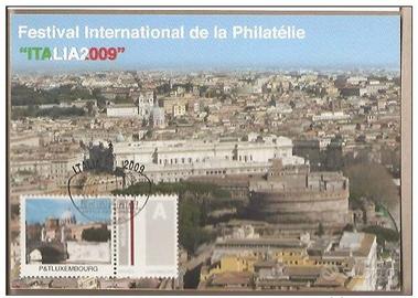 Lussemburgo - cartolina ufficiale  con annullo spe