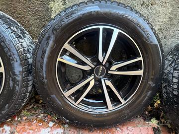 Treno gomme inverno Pirelli Sottozero e cerchi Mak