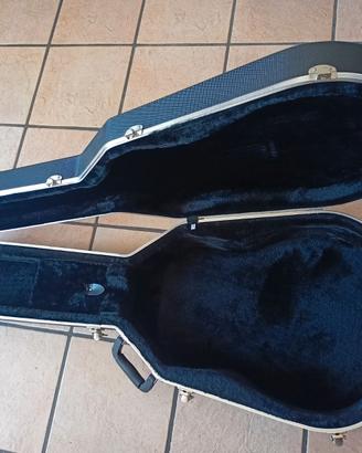 custodia rigida chitarra acustica