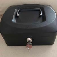 CASSETTA SICUREZZA MEDIA CON CHIAVE - NUOVA