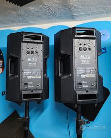 casse amplificate professionale 1100w x2
