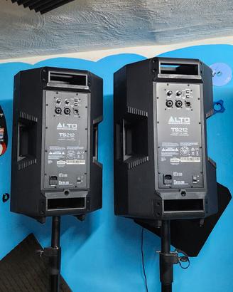 casse amplificate professionale 1100w x2