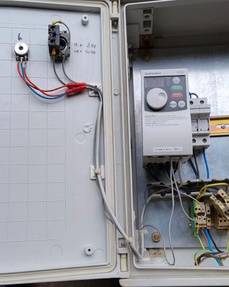 Quadro elettrico con inverter