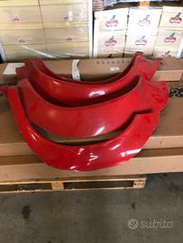 Parafanghi allargati corsa