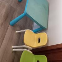  2 sedie + tavolino Ikea