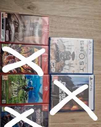 giochi Nintendo 2 e PS5