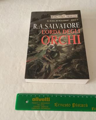 L’orda degli orchi R.A. Salvatore lama cacciatore