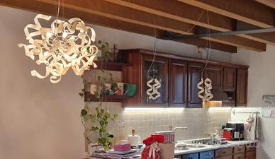 lampadario e 2 sospensioni
