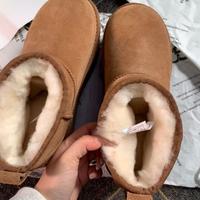 Stivali da neve UGG corti da donna5cm(Marrone37)
