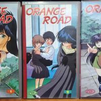 3 Vhs Orange Road 1 (con adesivi), 2 e 16