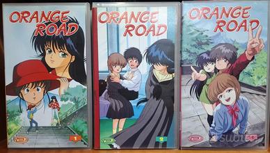 3 Vhs Orange Road 1 (con adesivi), 2 e 16