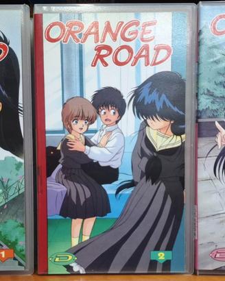 3 Vhs Orange Road 1 (con adesivi), 2 e 16